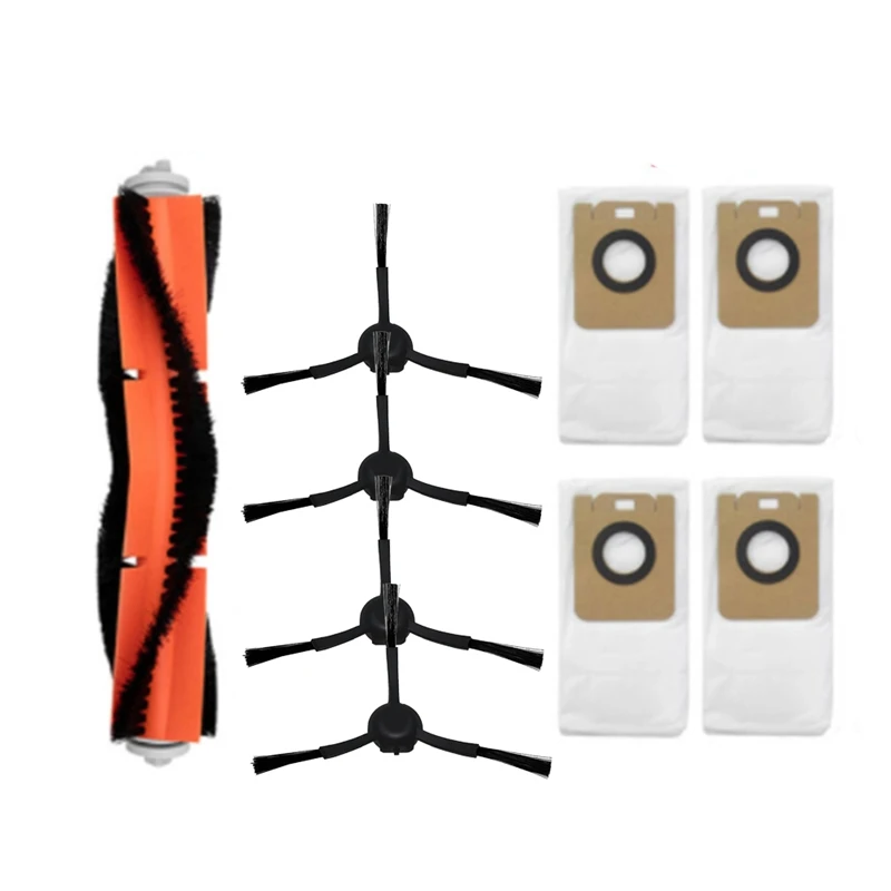 

For Xiaomi Dreame Bot L10 Plus Z10 Pro Main Side Brush Dust Bag For Robotic Vacuum Cleaner Spare Parts