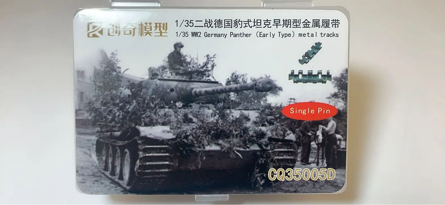 

R-модель CQ35005D 1/35 металлический трек и металлический штырь немецкая пантера Второй мировой войны D