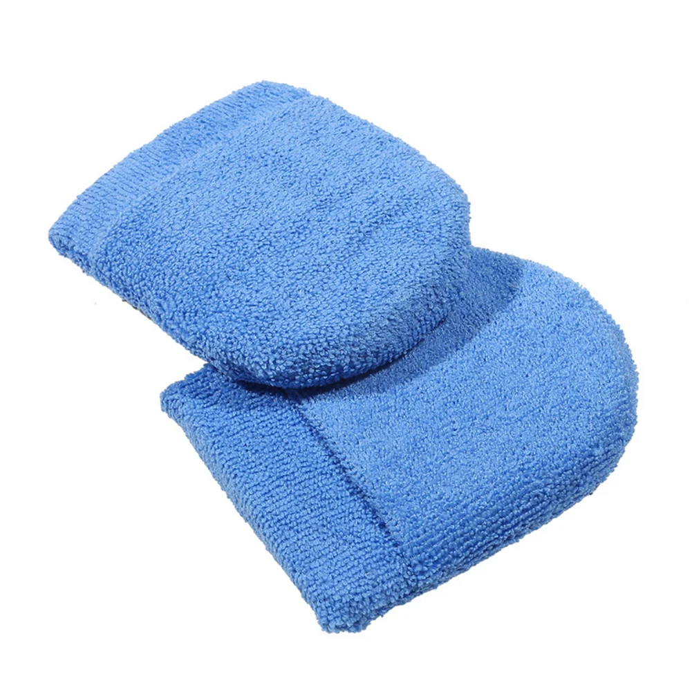 

2pcs/set Universal Microfiber Car Wax Applicator Mitt Polishing Soft Sponge Wax Foam Applicator Pads 14.5*11.5*3cm