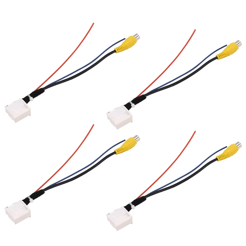 

4-х контактный автомобильный адаптер для камеры заднего вида, кабель для парковочной камеры заднего вида, видеокабель-адаптер для Toyota Camry 7-г...