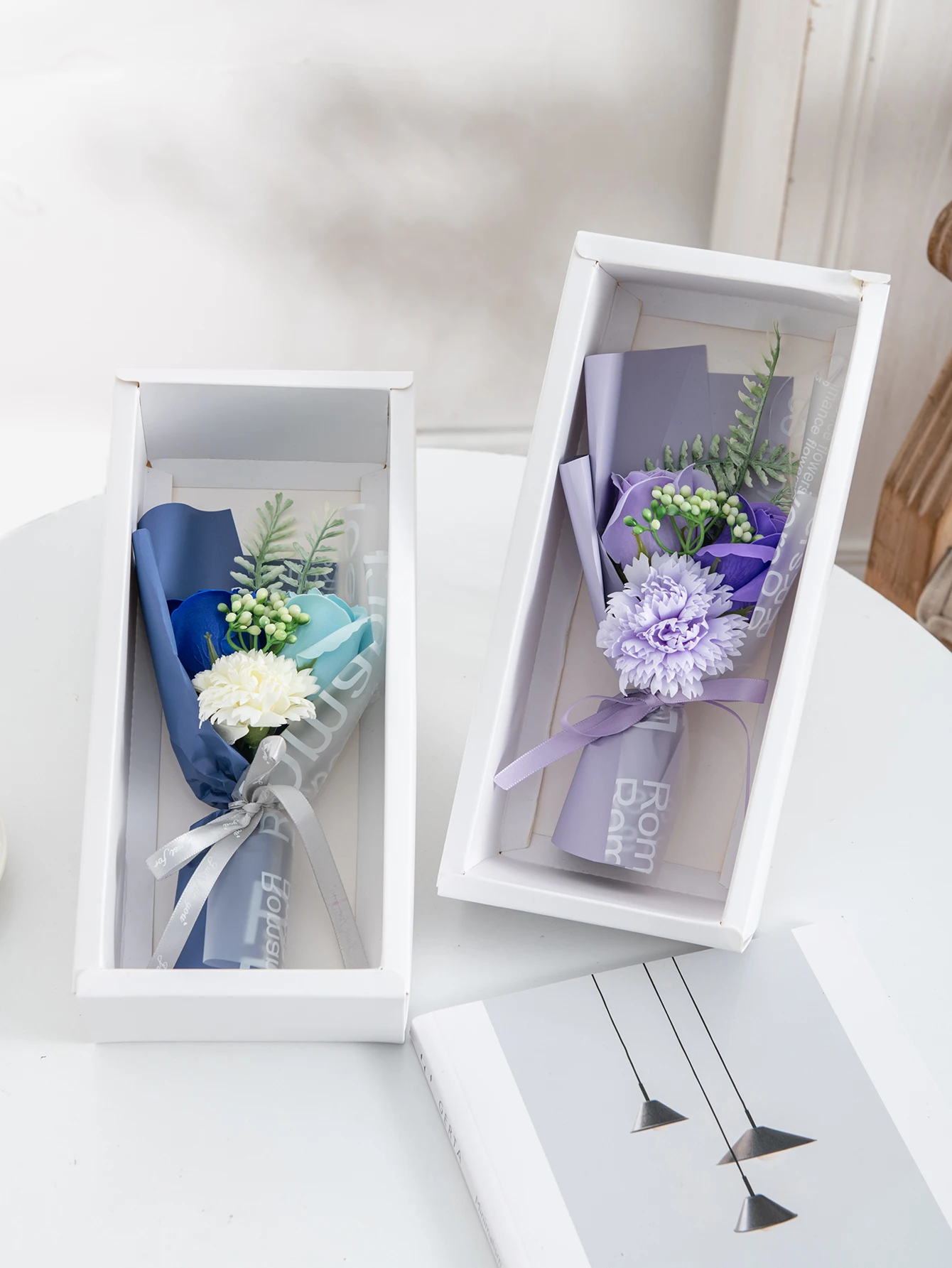 1 шт. искусственный букет гвоздики ранние подарки Рождество День Святого