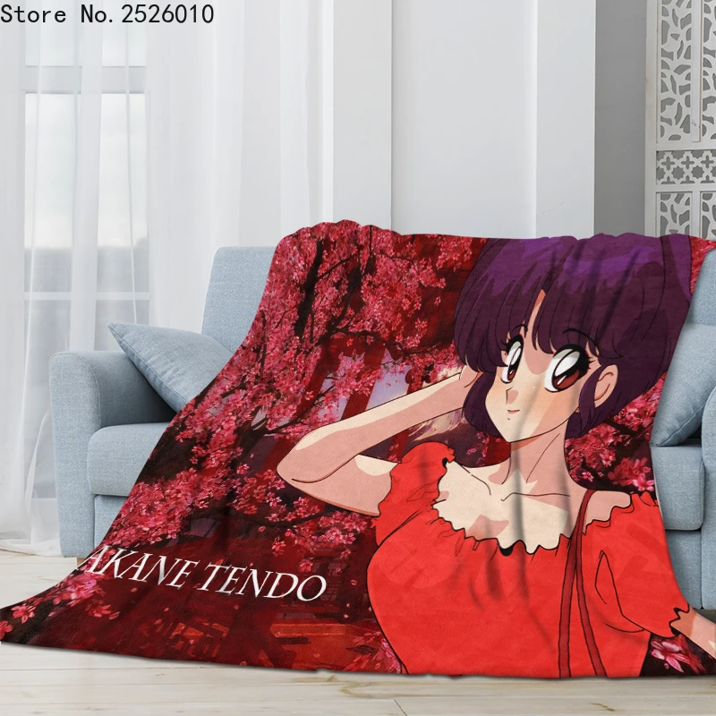 

Ranma 1/2 3D печатное плюшевое фланелевое одеяло s взрослый дом офис диван путешествия моющееся повседневное студенческое фланелевое одеяло 02