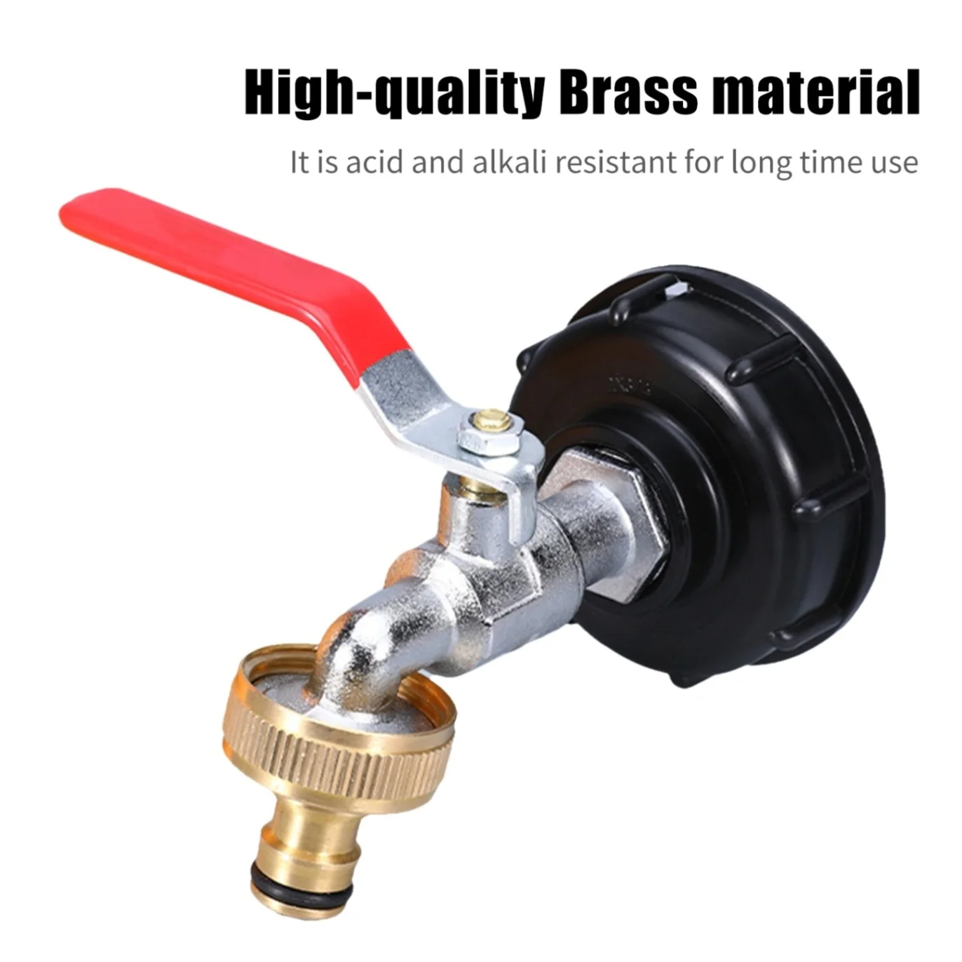 

Outdoor Faucet Garden Quick Connect Faucet Alloy Replacement Valve Fitting Connector Brass Tank Drain Adapter Garden Supply