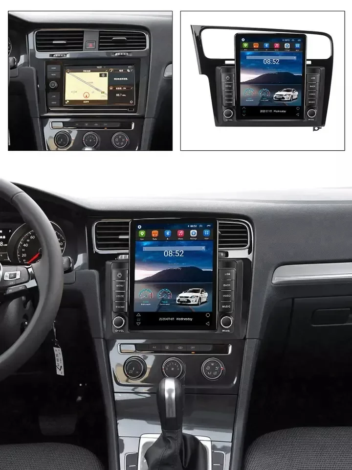 Автомобильный радиоприемник Tesla Android 13 8 + 128G для VW Golf 7 2013-2017 4G LTE WIFI GPS BT carplay автомобильное видео аудио стерео GPS-навигатор (art.: 3920cc30343ff) - 3920cc30343ff