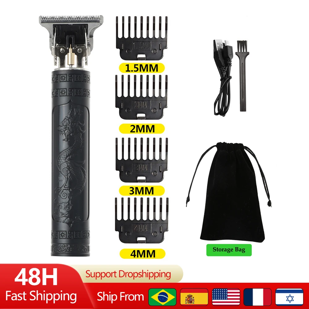 

T9 USB Electric Hair Cutting Machine Rechargeable New Hair Clipper Man Shaver Trimmer For Men Barber Professional Beard Trimmer