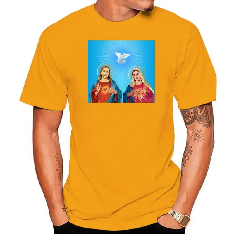 

Jesus Christ And The Virgin Mary T Shirt People Love