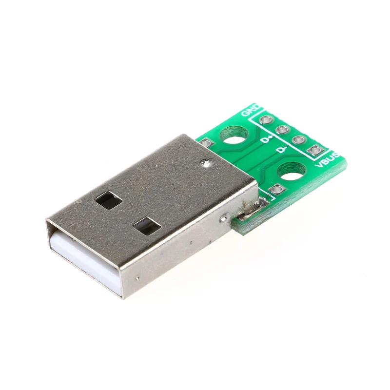 USB 2,54 мм In-line 4P адаптер штекер-4DIP к встроенной адаптерной плате, фотообои припаяны (art.: 3920c01fac155) - 3920c01fac155