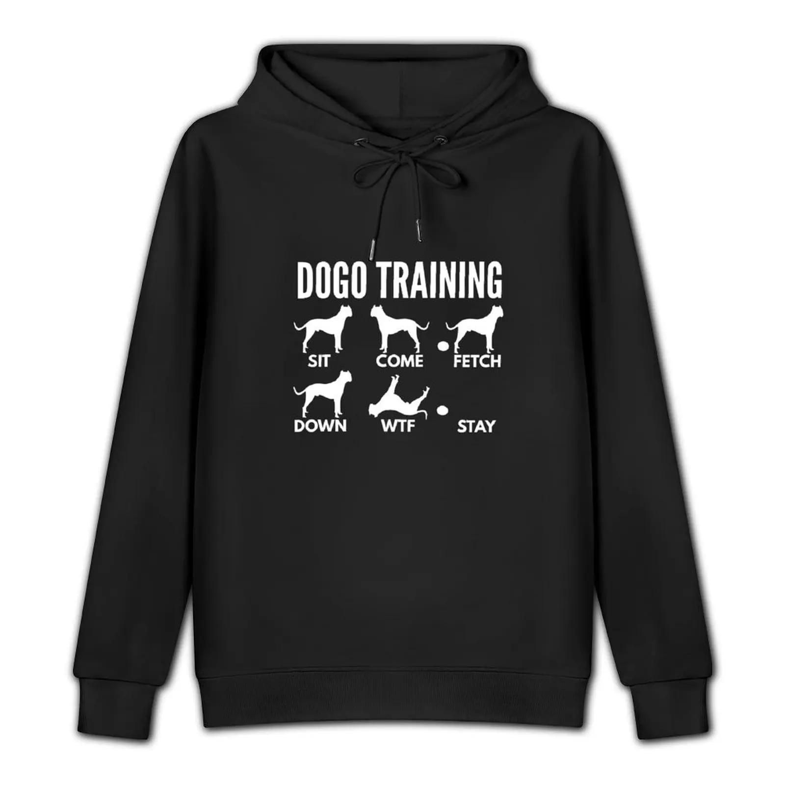 Dogo Training Argentino Tricks пуловер с капюшоном мужская одежда осенняя мужские толстовки