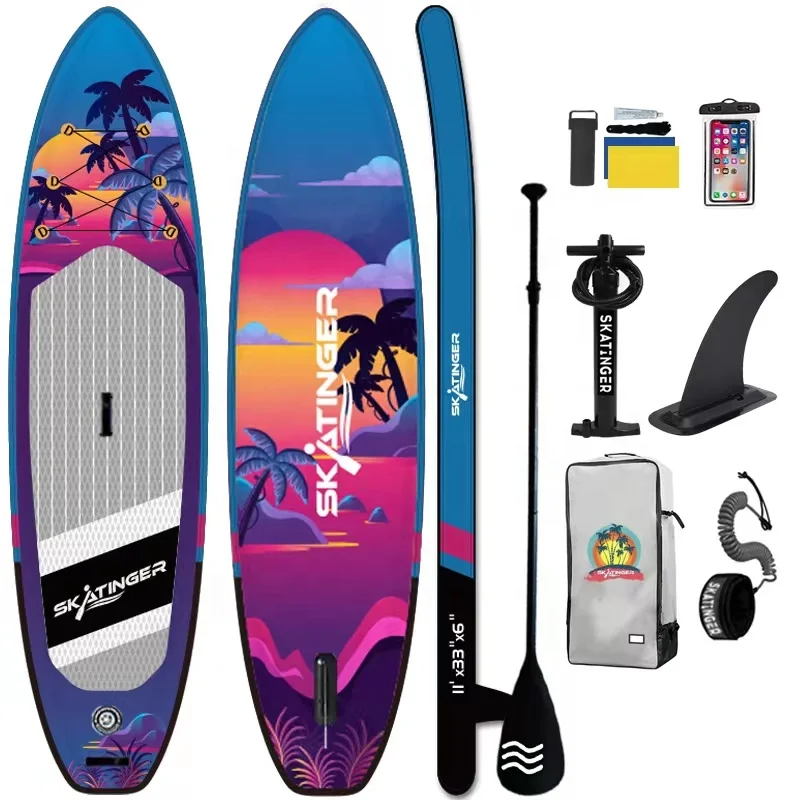 

2023 new design inflatable surfboards paddle board stand up paddleboards isup paddle surf boards water sports