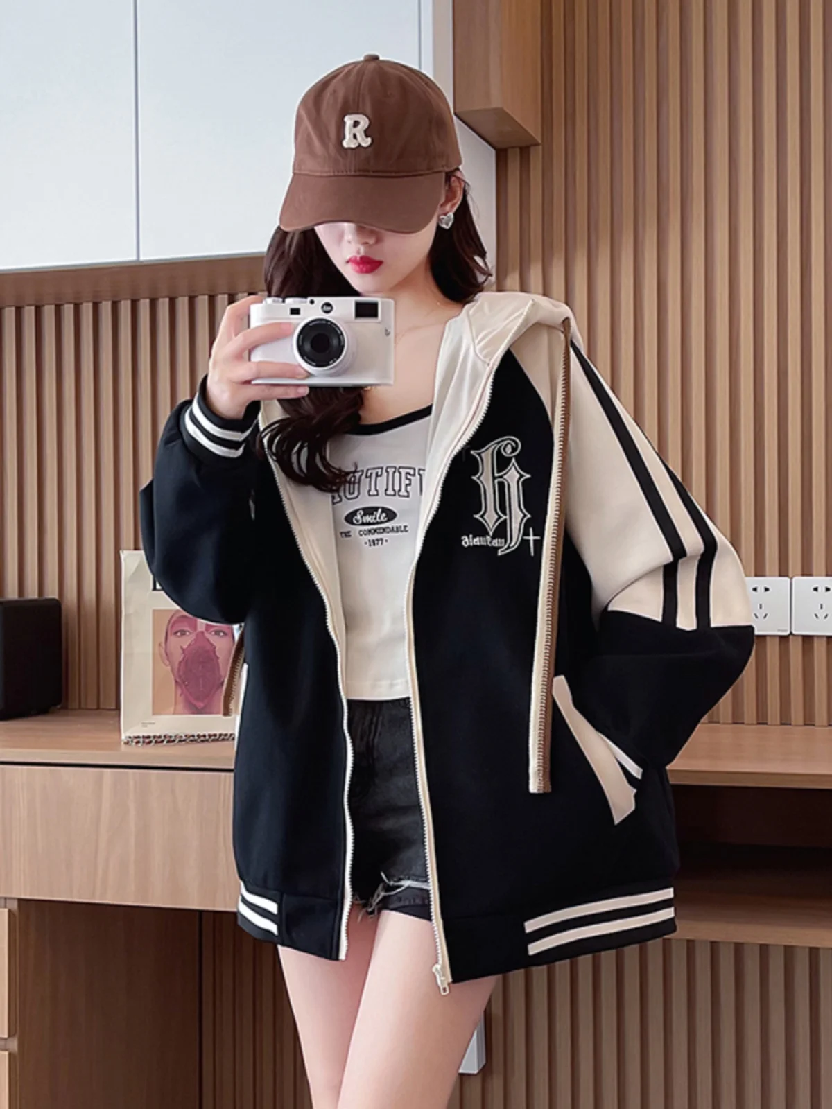 Берберская флисовая бейсбольная форма верхняя одежда женская осенне-зимняя