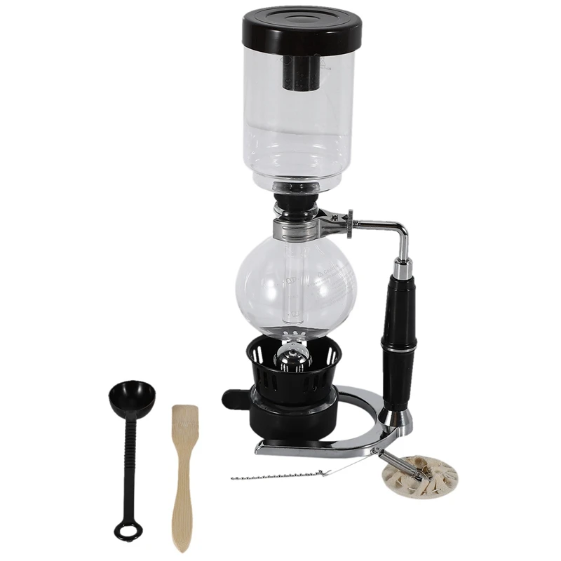 

2-х Ручной Сифон, Кофеварка, вакуумный Сифон для кофе, Прочный термостойкий стеклянный фильтр для кофемашины