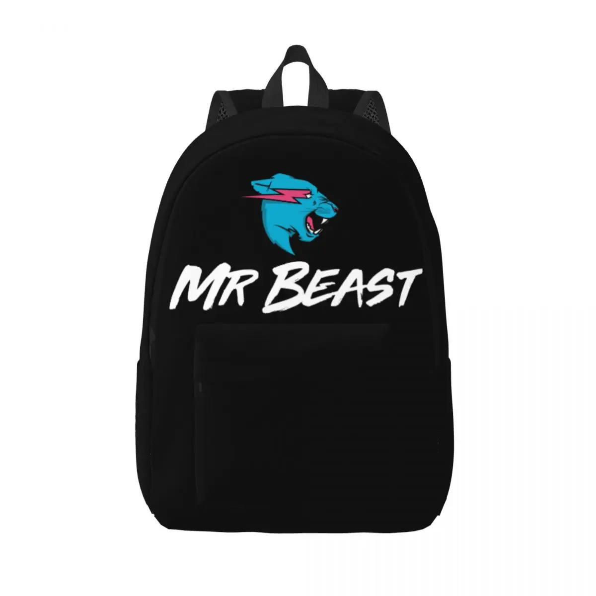 

Retro Vintage Mr Game Cool Backpack Durable High School Work Mr Gaming Beast Daypack for Men Women Laptop Shoulder Bag