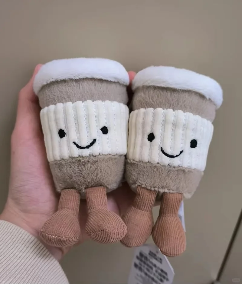 Новый желейный кот 15 см забавная кофейная чашка супер милый кулон украшение