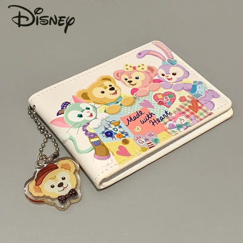 Disney New Women's Card Case Fashionable High Quality Driver's License Protection Leather Case Cartoon Cute Credit Card Case