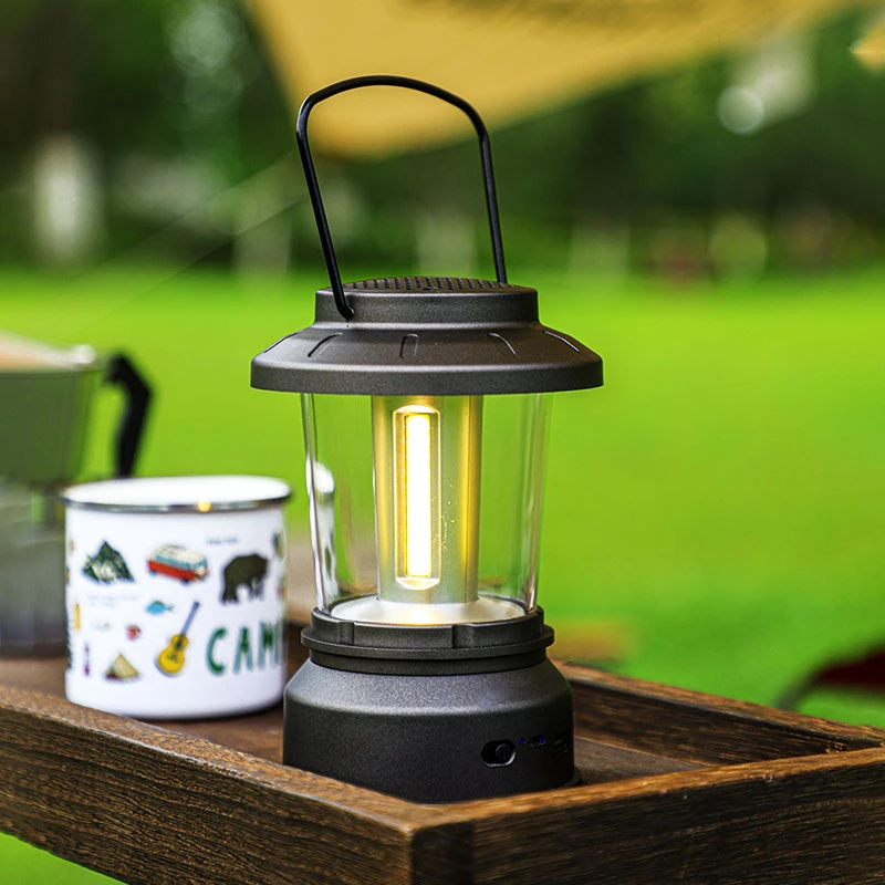 

Внешний фонарь для кемпинга, портативный фонарь, Bluetooth звук, атмосферное освещение, фонарь для палатки, сверхдлинная производительность