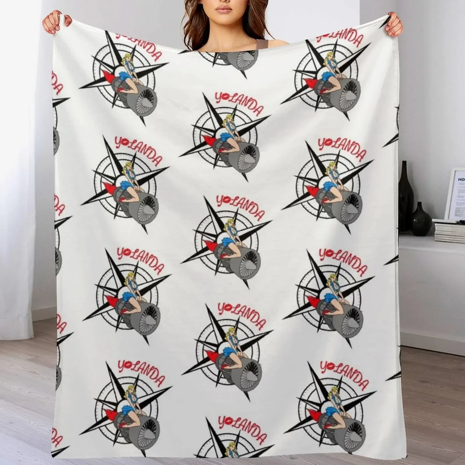 Одеяло Yolanda Pinup Роскошные дизайнерские лохматые одеяла