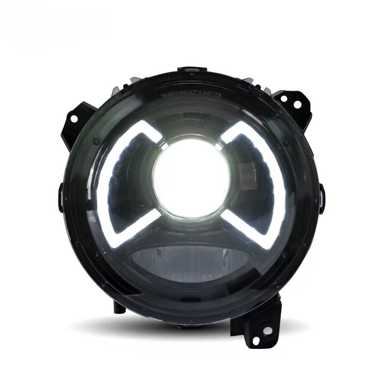 Светодиодные фары новый дизайн синий DRL к белую 2018 2019 2020 2021 автомобильные