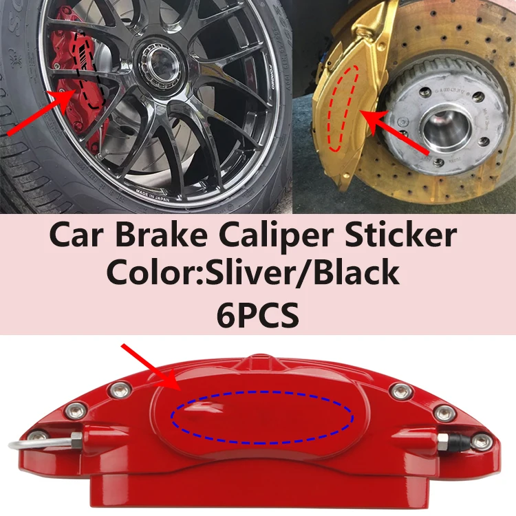 Наклейка на тормозной суппорт для Mercedes Benz AMG W212 W213 W205 W177 V177 W247 W176 GLA GLC W166, 6 шт. Наклейка на тормозной суппорт для Mercedes Benz AMG W212 W213 W205 W177 V177 W247 W176 GLA GLC W166, 6 шт.