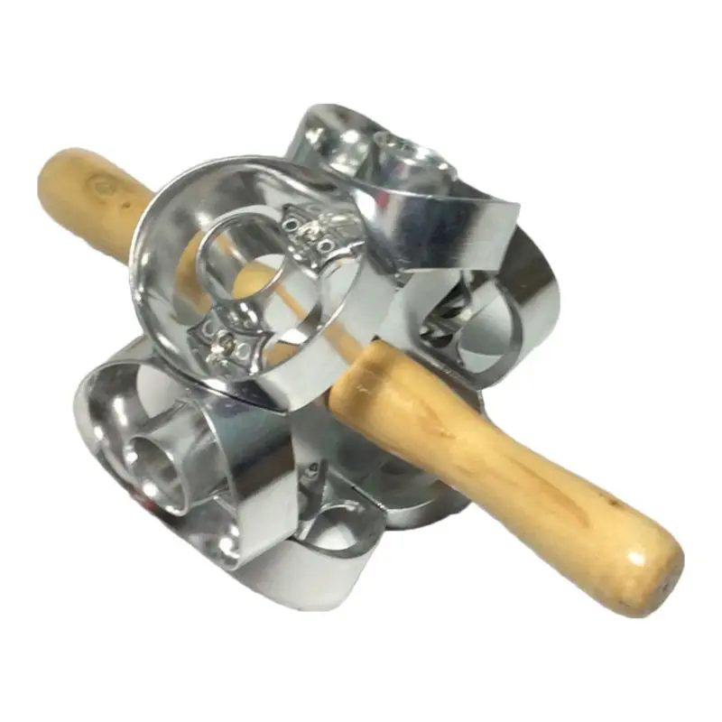

Aluminum Alloy Revolving Cake Cutter Maker Mold Machine Pastry Dough Baking Roller Kitchen Cooking Tools