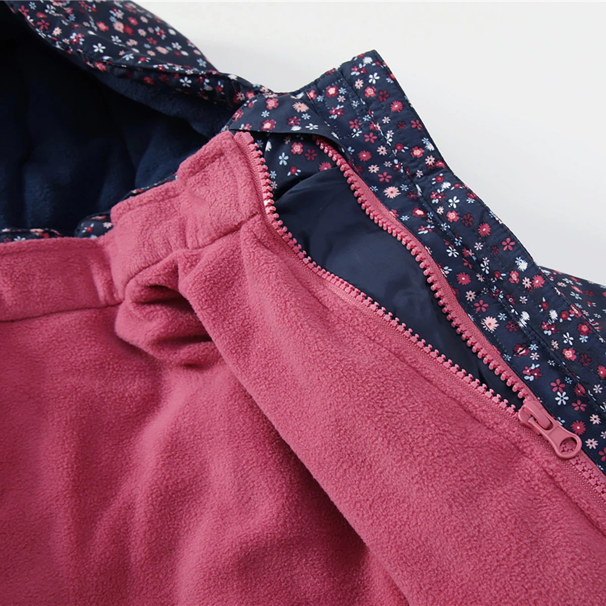 2 шт./комплект Детская флисовая куртка 3 в 1