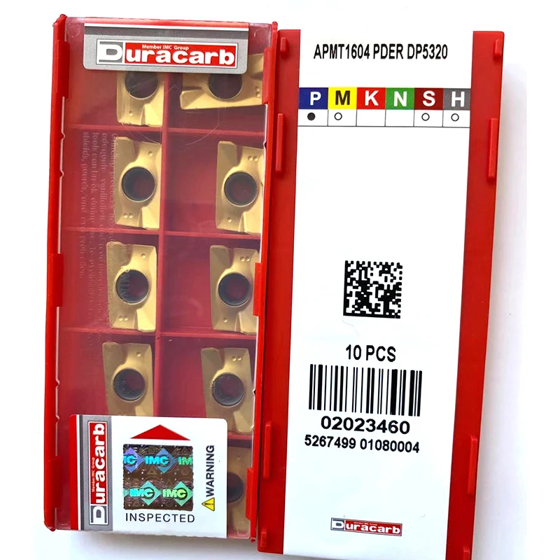 Фреза APMT1604 PDER DP5320 твердосплавный инструмент для обработки деталей вращения