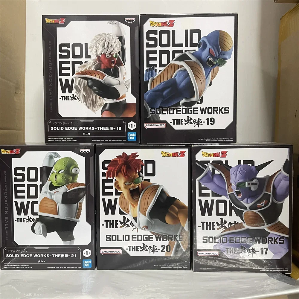 В наличии Оригинальный Bandai Dragon Ball Z Ginyu Force Jeice Burter Guldo Recoom аниме экшн-фигурка ПВХ