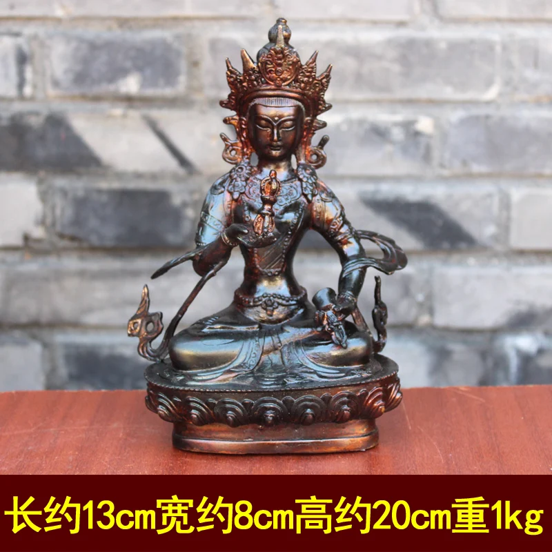 

Yuzhuo Bronze Ware Pure Copper Vajra Buddha Statue Brass Vajra Buddha Statue Crafts Ornaments