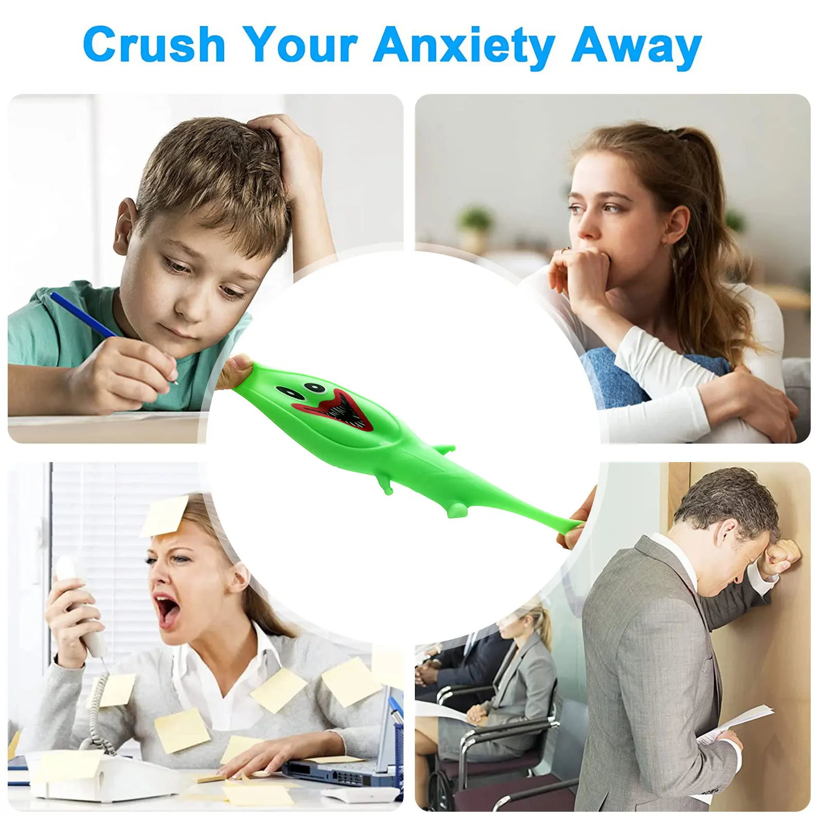 

Decompression Toy Squeeze Toy Rubber Poppy Playtime Toys For Kids Adults Anti Stress Soft Squishy