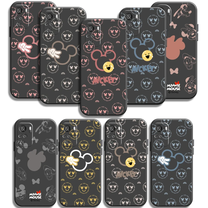 MIQI Mouse Phone Cases For Xiaomi Redmi 9 9AT 9T 9A 9C Redmi Note 9 9S 9 Pro 5G Back Cover Carcasa Coque Funda