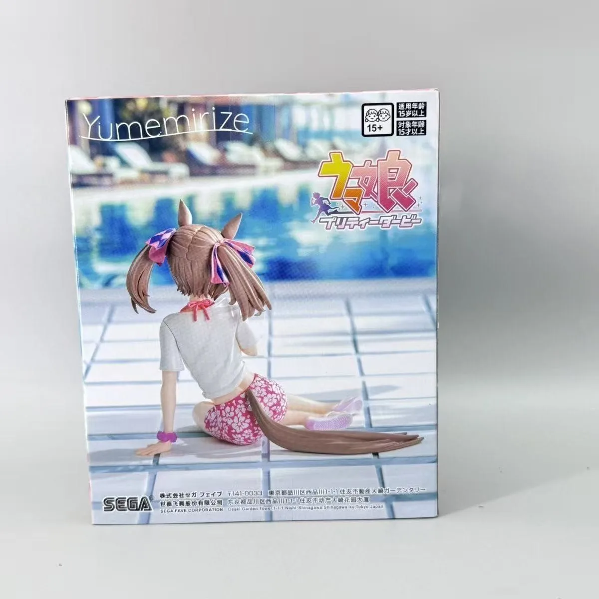 Фото Оригинальная фигурка Sega Yumemirize Umamusume Pretty Derby Anime Gaze On Me Smart Falcon Copano Rickey из ПВХ. №4