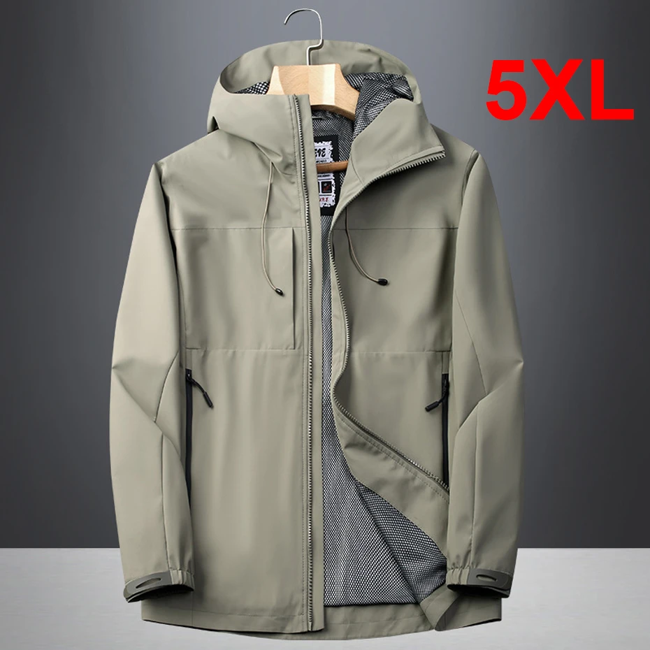 

Windbreaker Jacket Men Autumn Hooded Jacket Coat Male fashion casual Outdoor Outerwear Male