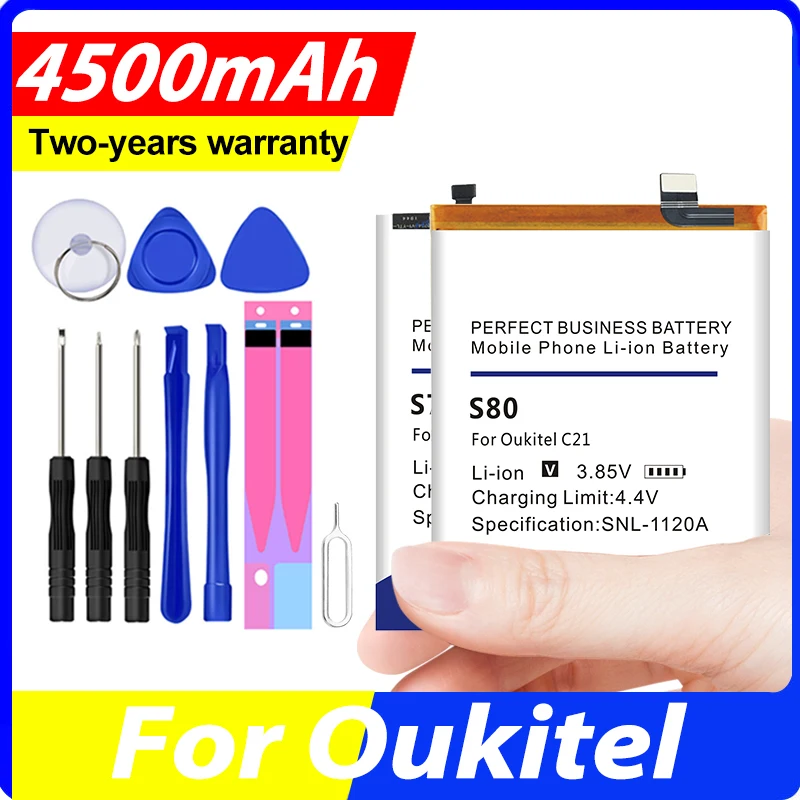 Батарея U7 S79 S80 K4000 K6000 K8000 для Oukitel Mix2 WP8 S68 C3 C5 C8 C16 C21 U22 K5 K7 K8 Powe Pro Plus.