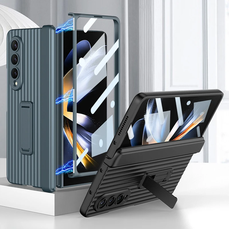 Hard Plastic Suitcase Shockproof Cover for Samsung Galaxy Z 