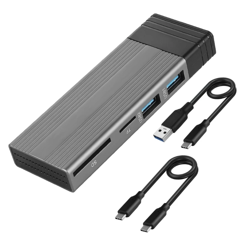 

SSD Case NVME Dual-protocol to Type-C USB 3.2 10G SSD Enclosure Disk