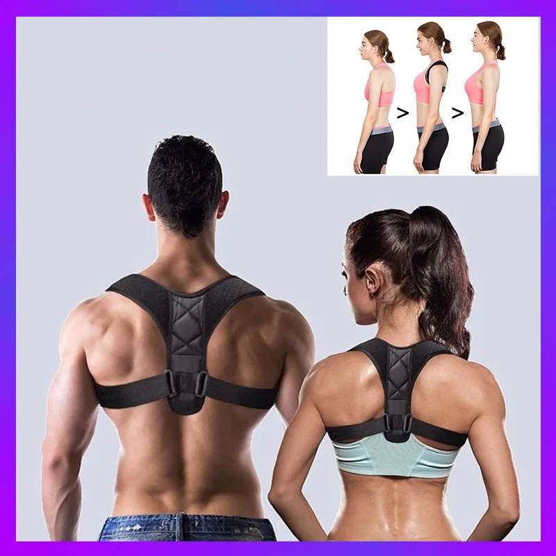

Пояс для коррекции спины для взрослых, детей, женщин, мужчин, коррекция осанки, Корректор осанки, Корректор осанки, медицинский бандаж для сп...