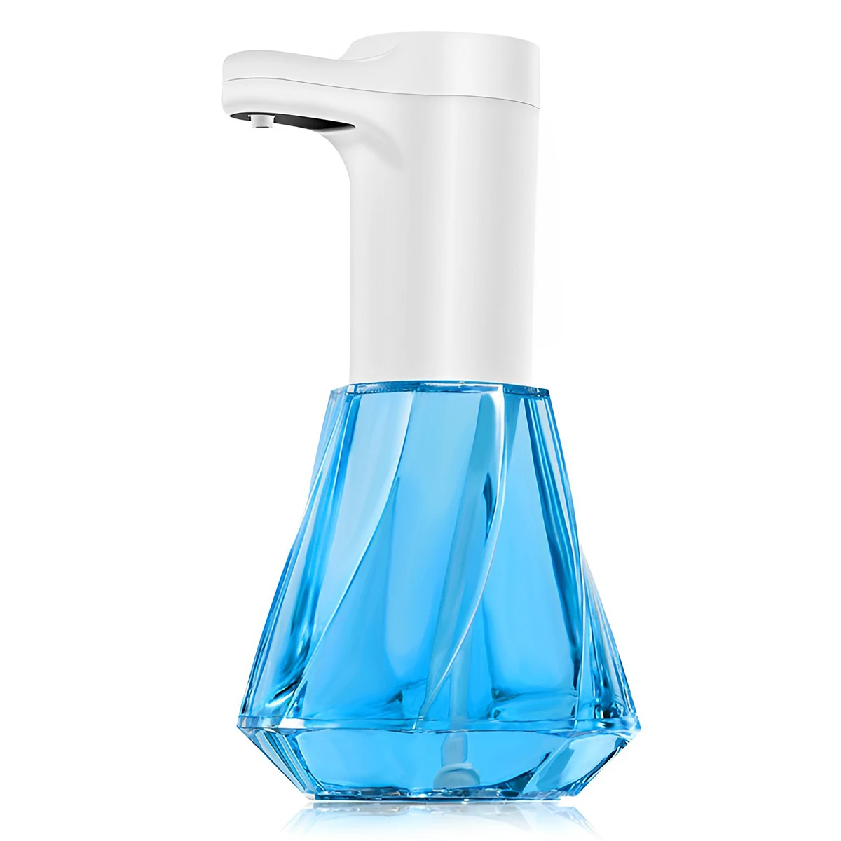 

Автоматический диспенсер для мыла, 430 мл/15,2 унции, перезаряжаемый диспенсер для дезинфицирующего средства для рук с 3-уровневым регулируемы...