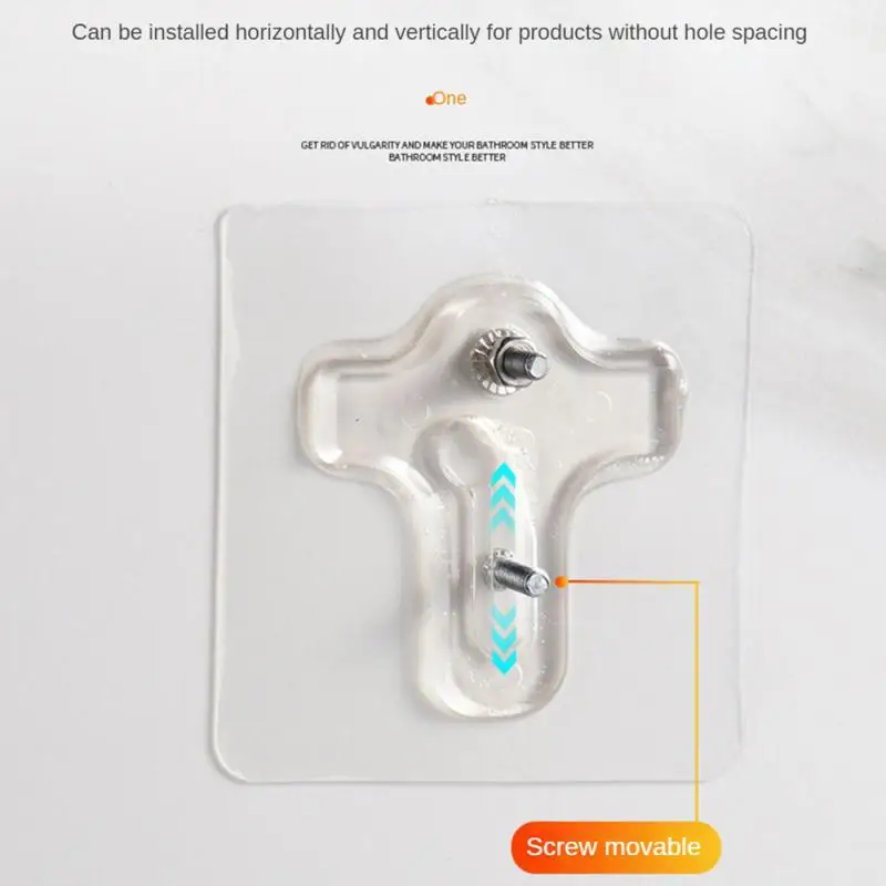 1/3/5 шт. пластырь для винтов Не оставляющий следов гайки с двумя отверстиями