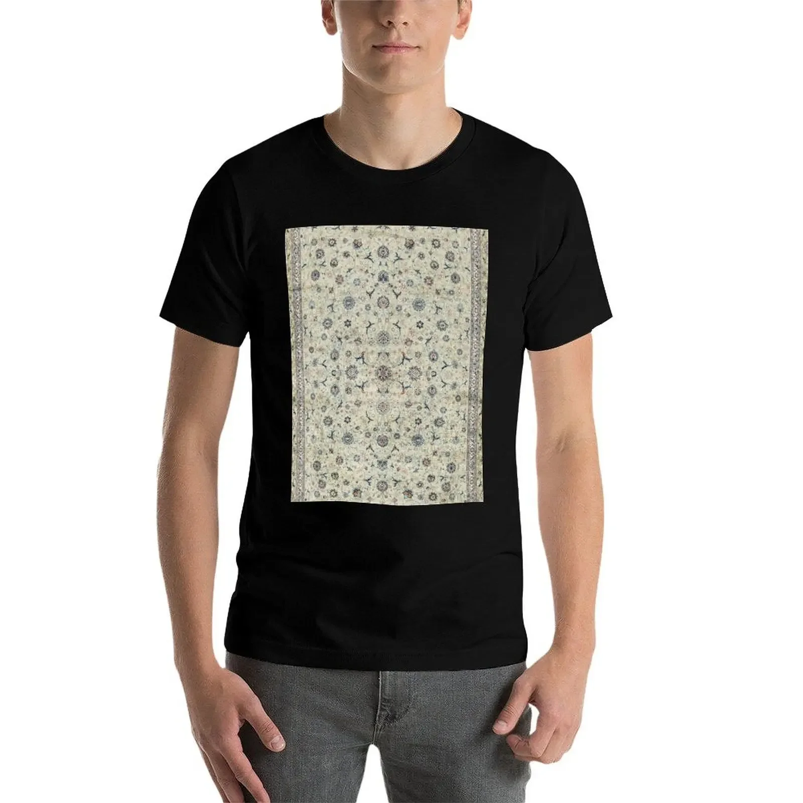 Кашань Ифхан футболка с принтом персидской ковровой дорожки быстросохнущая