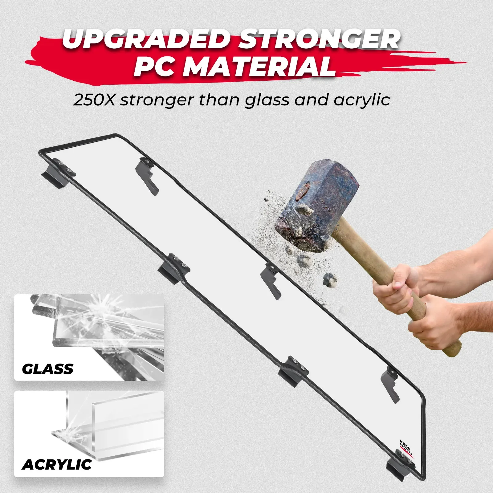 Рисунок 4 - Заднее лобовое стекло KEMIMOTO UTV