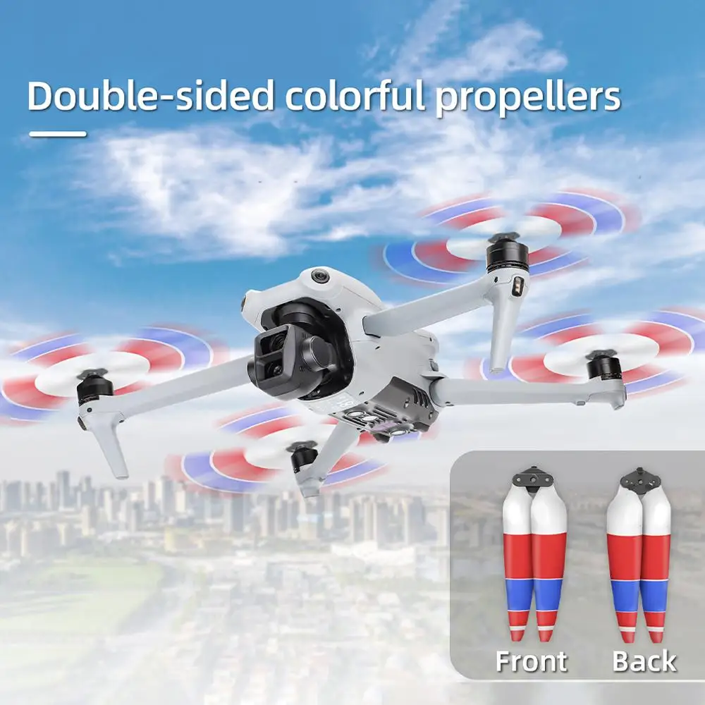 

For Dji AIR 3 Propeller Hard And Durable Lightweight Foldable Storage Accessories Props Propellers Blades 8747F M4Q1