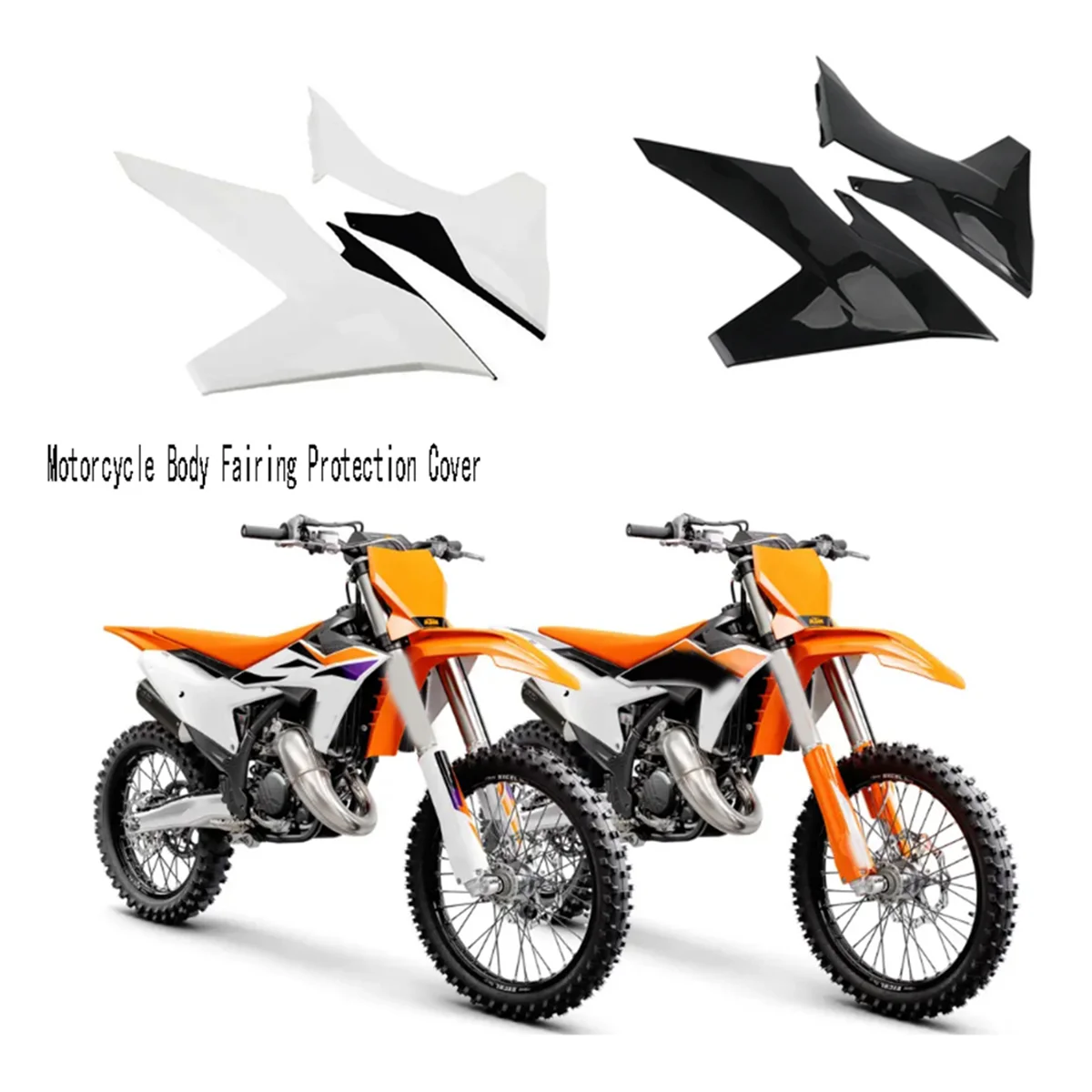 Обтекатели кузова мотоцикла защитная крышка боковая для KTM SX-F XC XC-F 125 250 300 350 450 2023