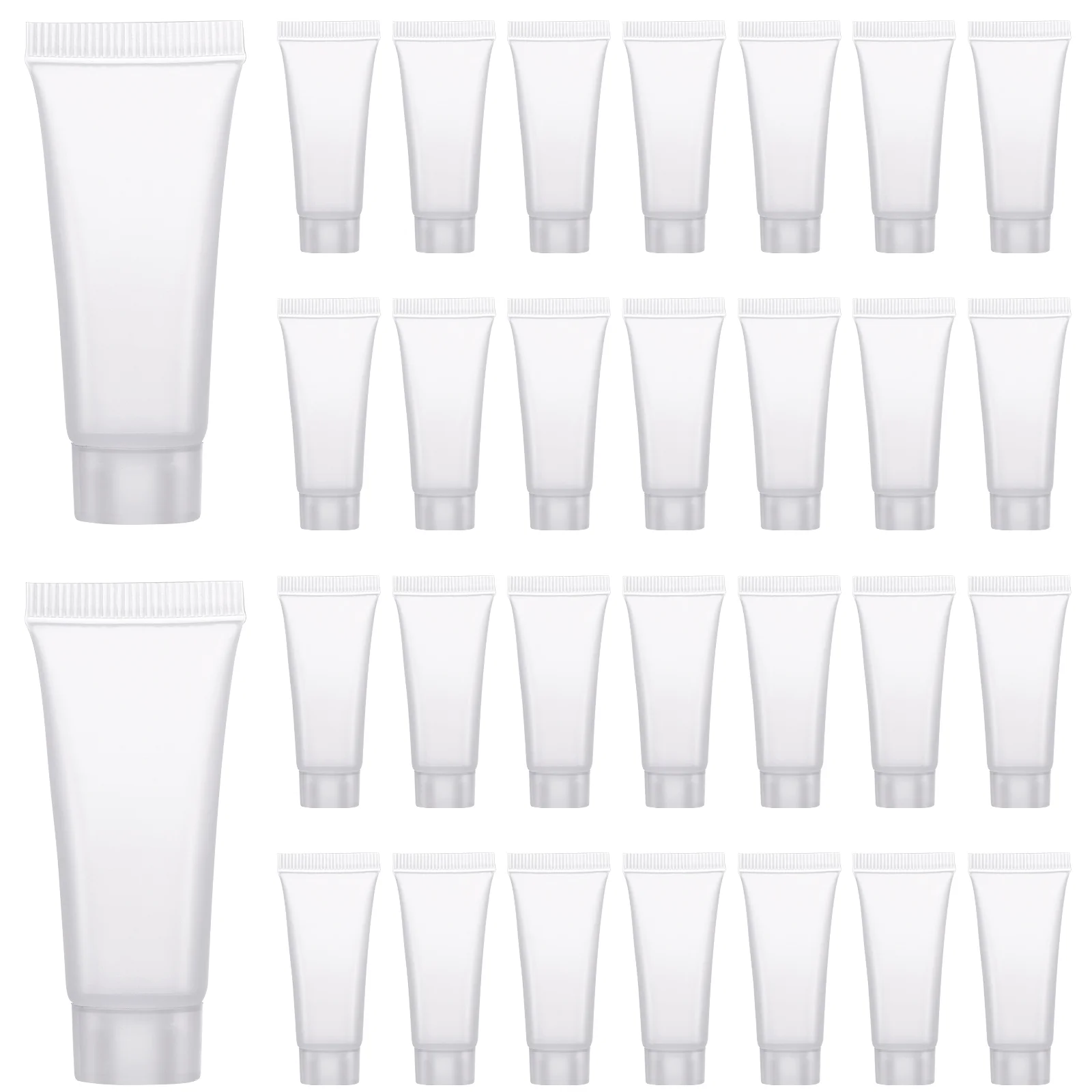 

30 Makeup Container Bottles for Toiletries Clear Refillable Containers for Cosmetics Bottles for Lotion
