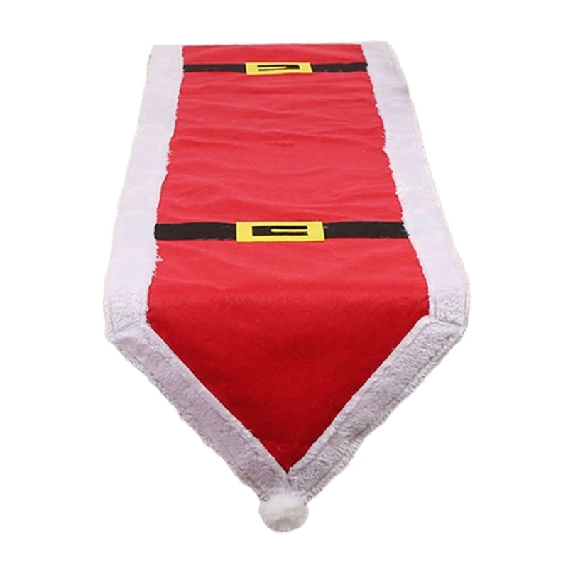 

Рождественская скатерть красная и черная скатерть праздничный Декор X5QB