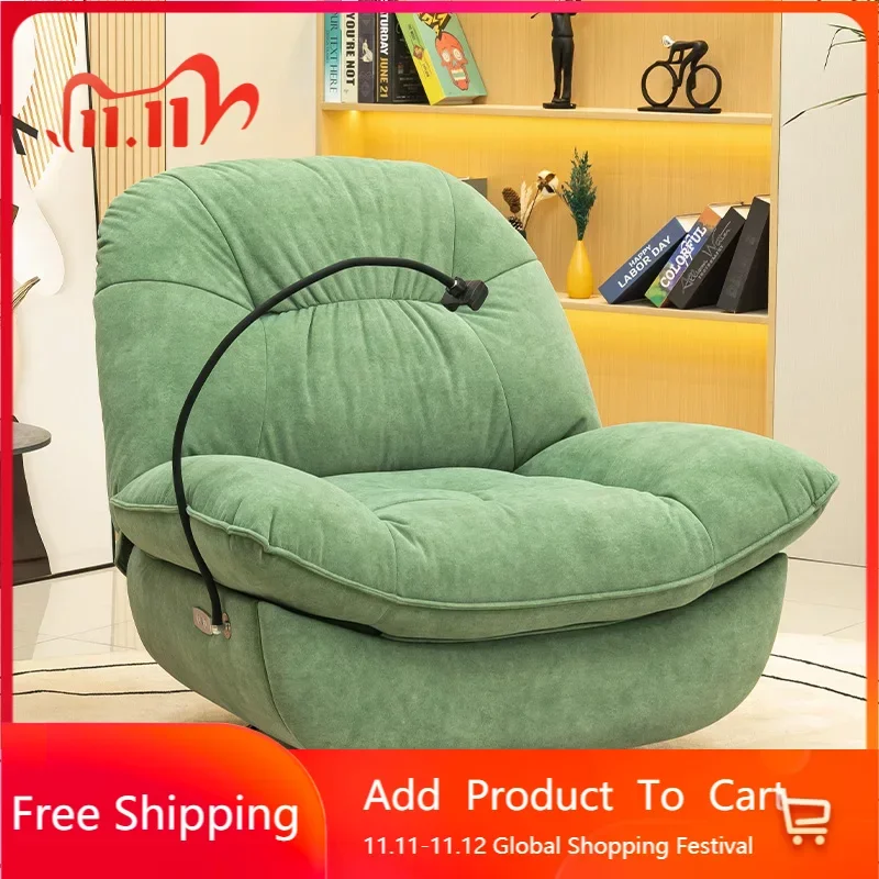 

Electric Reclining Sofas Modern Puffs Couch Rocking Living Room Office Accent Sofa Bed Salon Sedia Da Gaming Room Furniture