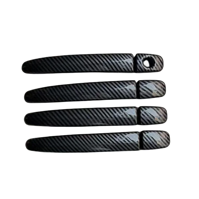 

Для Chevrolet Lacetti Optra Daewoo Nubira Suzuki Forenza Holden Viva хромированные накладки на дверные ручки автомобиля из углеродного волокна, наклейки