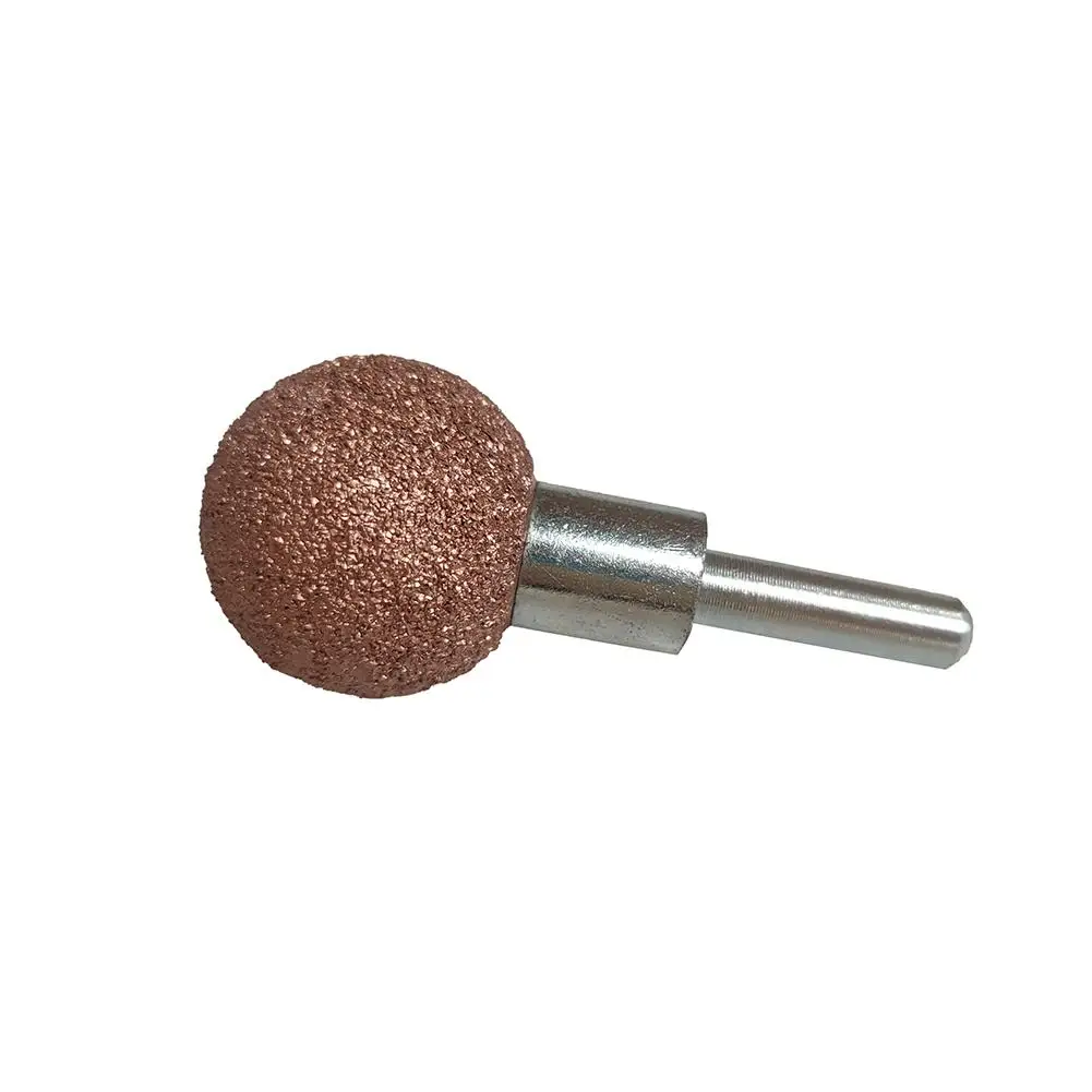 Tire Grinding Head Rasp With Arbor Adaptor Large Buffer Ball Buffing Ball Grind Rasp Grinding Burr Engraving Bit Tyre Repair Too