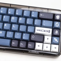 131 key pbt keycap dye sub xda profile astronaut personalized keycap for mechanical keyboard cherry mx switch 61 64 89 104 keys
