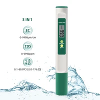 3 in 1 td s ec ph meter digital water quality purity tester portable temperature test pen detector for drinking water aquarium