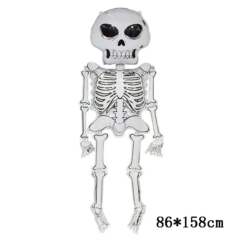 

Надувной фольгированный шар скелет Globos Хэллоуин