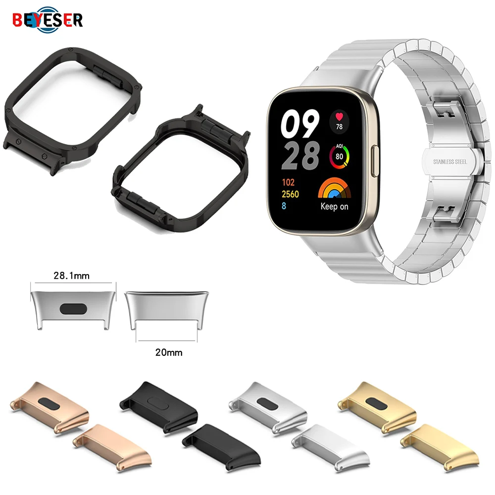 

Металлический защитный корпус для часов Redmi Watch 3, 20 мм